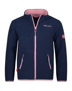 Флисовая куртка Oppdal XT, темно синий Trollkids