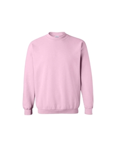 Толстовка с круглым вырезом из плотной смеси, розовый Gildan