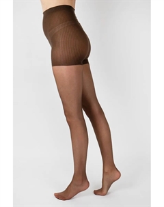 Верхние колготки Ultra Shine Control плотностью 10 ден, средне-серый цвет, черный Aristoc