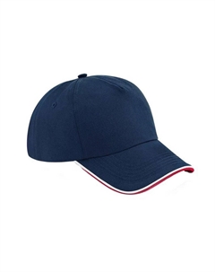 Аутентичная 5-панельная фуражка с окантовкой, темно-синий Beechfield®