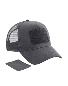 Съемная кепка дальнобойщика с нашивкой, серый Beechfield®
