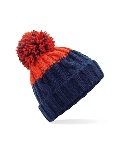 Шапка Apres с манжетами, темно-синий Beechfield®