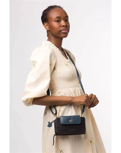 Кожаный клатч через плечо 'Little Wonder', синий Conkca london