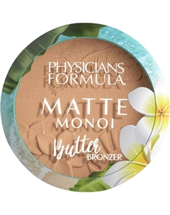 Бронзер Matte Monoi Butter Bronzer, Matte Sunkissed / 9 g Physicians formula