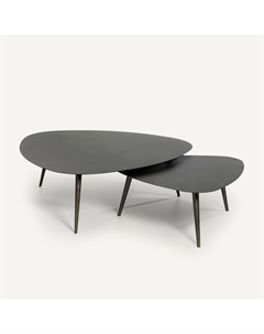 Столик журнальный маленький Tholeine серый Am.pm.