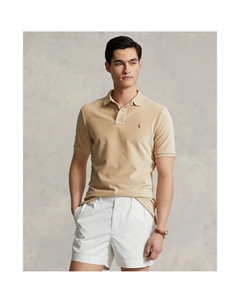 Футболка поло с короткими рукавами бежевый Polo ralph lauren