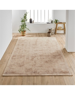 Ковер XXL 100 Tencel с эффектом состаренной ткани Izri бежевый Laredoute