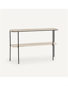 Консоль из травертина Honorianne бежевый Laredoute