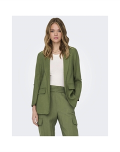 Блейзер с рукавами 34 зеленый Only