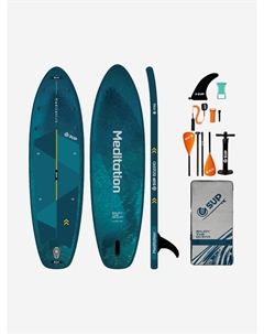 Надувная двухслойная SUP-доска Meditation, 11' 335*84*15 см, сапборд, Зеленый E-sup