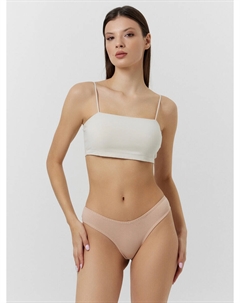 Трусы бразилиана женские бежевые Mark formelle