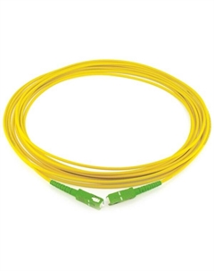 Патч-корд волоконно-оптический PC-SM-LSZH-3.0-SC/APC-SC/APC-35 simplex SC/APC-SC/APC, одномодовый (9/125 мкм), LSZH, диаметр 3.0 мм, длина 35 м Vimcom
