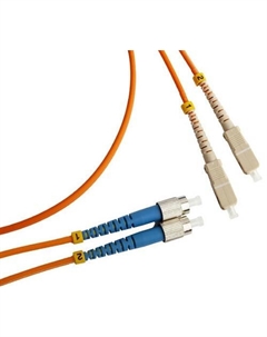 Патч-корд волоконно-оптический DPC-TOP-OM2-FC/P-LC/P-50, дуплексный, FC/PC-LC/PC, MM 50/125, 50.0 м Toplan