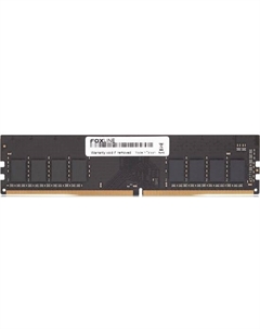 Модуль памяти DDR4 16GB FL3200D4U22-16G 3200MHz CL22 Foxline
