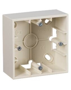 Коробка 1590751-031 15 Бежевый 1-я для наружного монтажа Simon