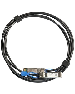 Кабель патч-корд XS+DA0001 SFP/SFP+/SFP28 1/10/25G direct attach cable, 1m Mikrotik