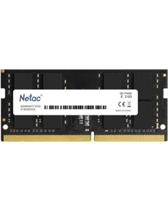 Модуль памяти SODIMM DDR5 8GB NTBSD5N48SP-08 Basic PC5-38400 4800MHz CL40 1.1V Netac