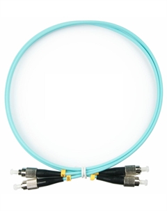 Кабель патч-корд волоконно-оптический FOP-50-FC-FC-5m duplex FC-FC 50/125 mm OM3 5м LSZH Cabeus