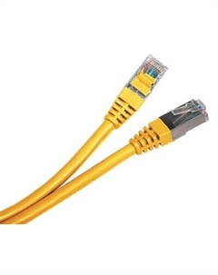 Кабель патч-корд U/UTP 5e кат. 3м. 13001-030Y Тайвань, желтый Neomax