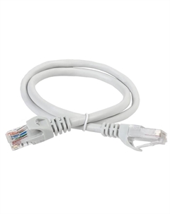 Кабель патч-корд U/UTP 5e кат. 7м. PC01-C5EUL-7M LSZH, серый Itk