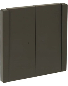 Переключатель двухклавишный FP-V22-1-10-1-K03 FORTE&PIANO с инд. 10А FP308 серый Iek