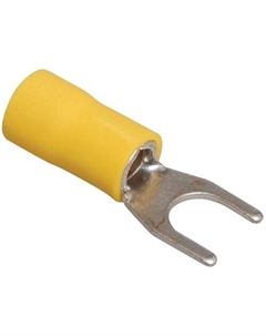 Наконечник вилочный UNL10-006-6-4 НВИ 5,5-4 вилка 4-6мм (100шт/упак) Iek