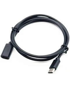 Кабель-удлинитель Buro BU-EXT-TYPEC-2M USB Type-C (m) USB Type-C (f) 2м черный (1996411)