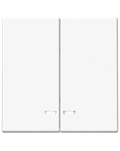 Выключатель двухклавишный GAL001353 ArtGallery сх.5а, 10АХ, механизм, Лотос Systeme electric