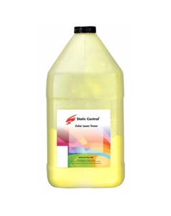 Тонер HM775-1KG-YOS желтый флакон 1000гр. для принтера HP CLJ Enterprise 700 M775/CP5520/CP5525/M750; CLJ Pro CP5225 Static control