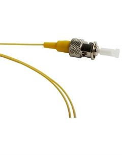 Пигтейл FPT-B9-9-ST/UR-1M-LSZH-YL волоконно-оптический SM 9/125 (OS2), ST/UPC, 1 м, LSZH Hyperline