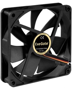 Вентилятор для корпуса ExtraSilent ES14025S3P EX297057RUS 140x140x25 mm, 1100rpm, 65.4CFM, 23dBa, 3-pin Exegate