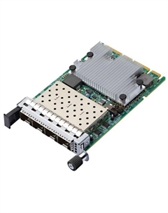 Сетевая карта 540-BCRX Broadcom 57504 Quad Port 10/25GbE SFP28 OCP 3.0 Dell