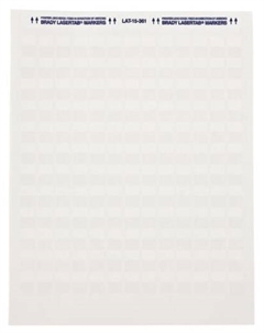 Самоламинирующиеся, материал В-361В полиэстер, размер 25.40х33.78мм, 21 лист, 1029 шт/упак Brady