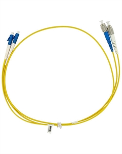 Патч-корд волоконно-оптический DPC-TOP-652-FC/U-LC/U-9.0, дуплексный, FC/UPC-LC/UPC, SM, 9.0 м Toplan
