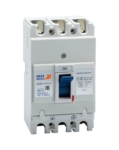 Автоматический выключатель 100002 OptiMat E100L025-УХЛ3 Кэаз