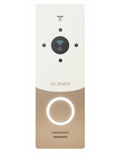 Вызывная панель ML-20HD золото/белый, 2,0 Мп (AHD) 960 ТВЛ (CVBS), 150º, 1/4” CMOS, 0,01 Люкс до 1,5 м, IP65 Slinex