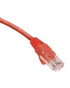 Кабель патч-корд U/UTP 6 кат. 1м PC-UTP-RJ45-Cat.6-1m-RD-LSZH 2xRJ45/8p8c, неэкранированный, красный, LSZH, 1м Cabeus