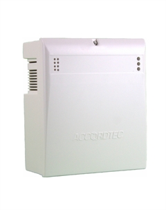 Источник бесперебойного питания ББП-60 v.8 под АКБ 7 Ач, 8 каналов, входное 165...264 В, выходное 13,6 ± 0,2 В, 0,75 А по каждому каналу, се Accordtec