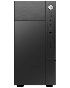 Корпус mATX FZ-017-SX450R черный, без БП, 2*USB 2.0, w/pwr cord, w/o FAN Foxline