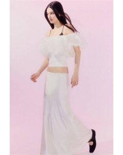 Юбка-годе макси атласная Befree