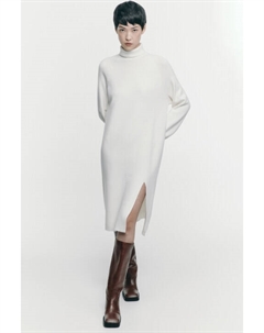 Платье-свитер SlitDress миди вязаное с разрезом Befree