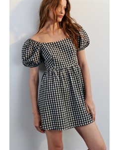 Платье мини приталенное из муслина Befree