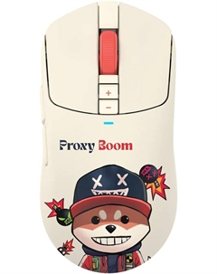 Мышь беспроводная/проводная Bloody R72 Ultra Proxy Boom, 20000dpi, оптическая светодиодная, USB/Радиоканал, бежевый (R72 ULTRA) A4tech