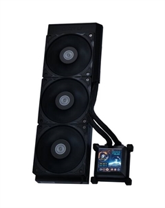 Жидкостное охлаждение HydroShift LCD 360S для Socket/1700/1851/AM5/AM4, 3x120 мм, черный (G89.GHSLCD36SB.00) Lian li