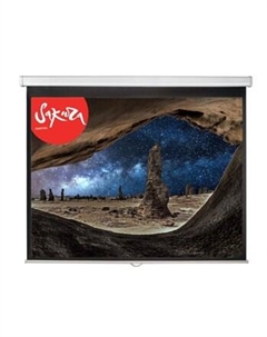 Экран для проектора настенно-потолочный моторизованный Sakura-Printing Motoscreen, 139", 1:1, 250x250см, белый матовый (SCPSM-250X250) Sakura printing