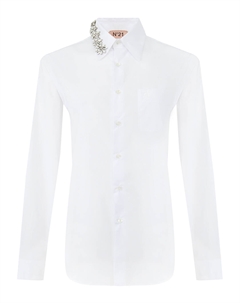 Рубашка с отделкой из страз №21