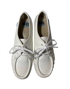 Женские мокасины Bounce Lace Up Moc - Slim In White Sas