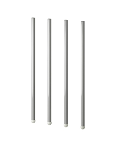 Ножка стульчика ANTILOP, 4 шт. в упаковке, серебристый цвет Ikea