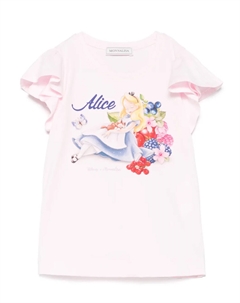 Футболка Alice из коллаборации с Disney, розовый Monnalisa