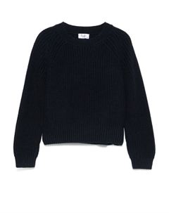 Свитер из органического хлопка, синий Il gufo